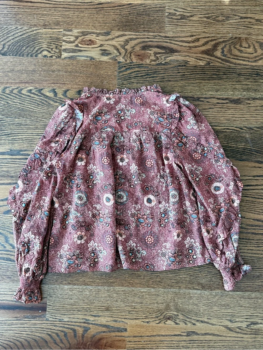 Ulla Johnson Manet Blouse in Rosebud
